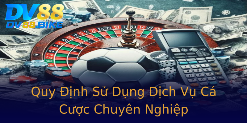 Quy Định Sử Dụng Dịch Vụ Cá Cược Chuyên Nghiệp