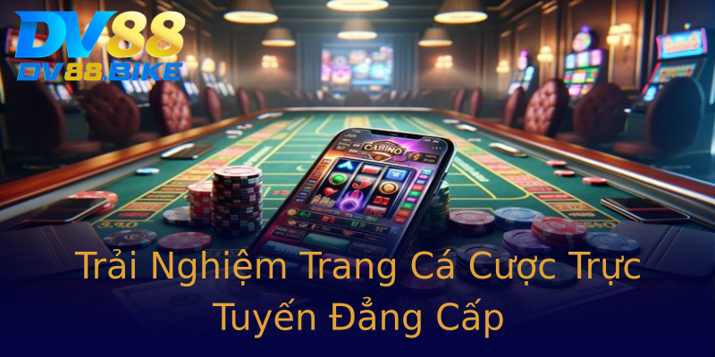 Trải Nghiệm Trang Cá Cược Trực Tuyến Đẳng Cấp